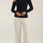 Joann One Shoulder Asymmetrical Top