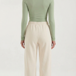 Karen Long-Arm Crop Top