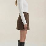 Maureen High Mini Skirt