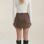Maureen High Mini Skirt