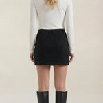 Maureen High Mini Skirt