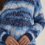 'Melanie' long knit sweater with exclusive design