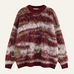 'Melanie' long knit sweater with exclusive design