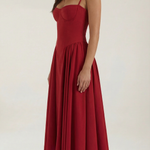 Odette | Corset Midi Dress