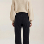 'Pauline' chunky knit sweater with a high neck