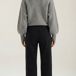 'Pauline' chunky knit sweater with a high neck