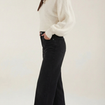 'Pauline' chunky knit sweater with a high neck