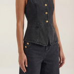 Rhonda Cotton and Denim Set