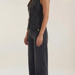 Rhonda Cotton and Denim Set