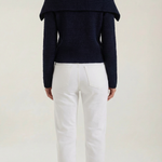 Sarah asymmetrical knit top