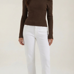 Asymmetrical Shirley Knit Top