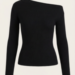 Asymmetrical Shirley Knit Top