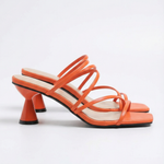 Stephanie strappy sandals with high heels