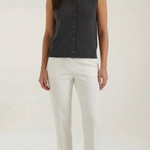 Sylvia button-up knit top