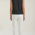Sylvia button-up knit top