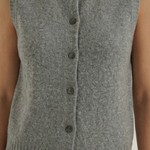 Sylvia button-up knit top