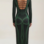 Xiomara Long Fitted Dress