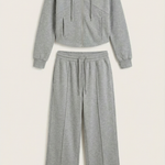 Yolanda Sweatshirt Set with Wide Leg Pants