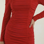 Yvette Fitted Mini Dress