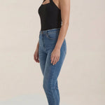 Brianna Halter Top with X-Shaped Straps