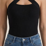Brianna Halter Top with crisscrossed straps