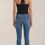 Brianna Halter Top with X-Shaped Straps