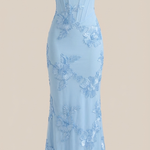 Chantal Floral Maxi Dress with Corset