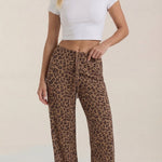 Cleo Trousers - Leopard Print