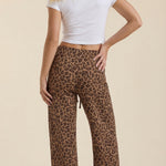 Cleo Trousers - Leopard Print