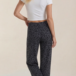 Cleo Trousers - Leopard Print