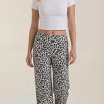 Cleo Trousers - Leopard Print