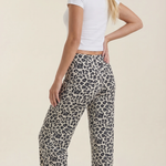 Cleo Trousers - Leopard Print