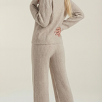 Matilda Knit Set with Textured V-Neck