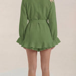 Rebekah Wrap Mini Dress Set