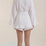 Rebekah Wrap Mini Dress Set