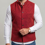 KZZ Men's Herringbone Vest