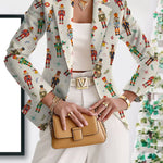 Vivenne™ | Nutcracker Print Blazer