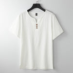 Castello Linen Button Tee