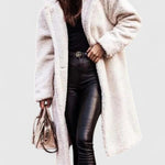 Madison | Women's Jacket Oversized Long Teddy Fleece Winter Coat
