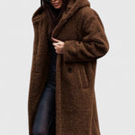 Madison | Women's Jacket Oversized Long Teddy Fleece Winter Coat