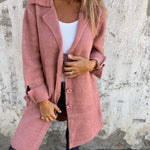 Harper | Women's Relaxed-Fit Long Button-Front Lapel Coat