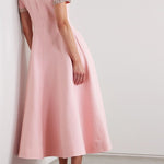 Aria™ | Midi Dress with Decorative Knot and Crystals